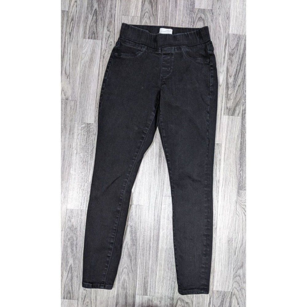 (3/$35) Universal Thread Size 0 / 25 R High‎ Rise Pull On Skinny Black Jeggings